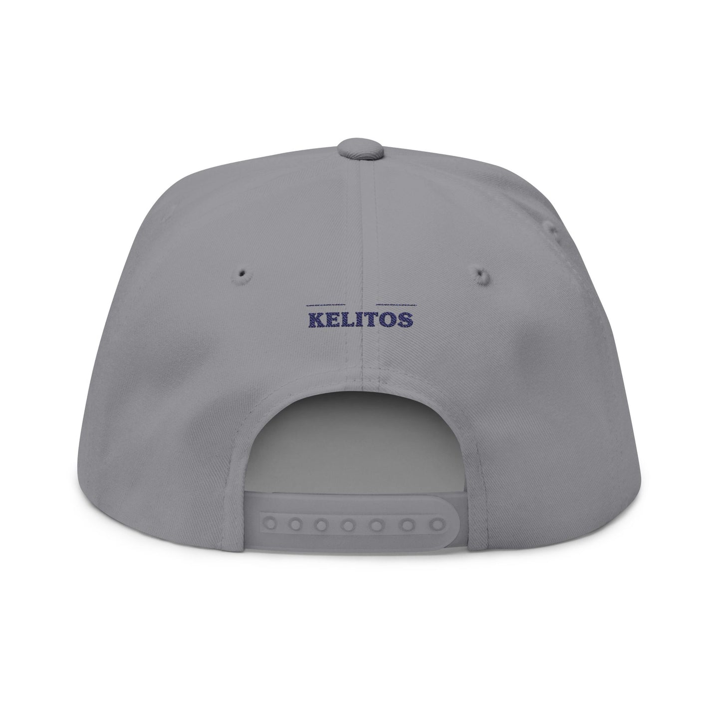 Embroidered Flat Bill Cap - Custom Soccer Design