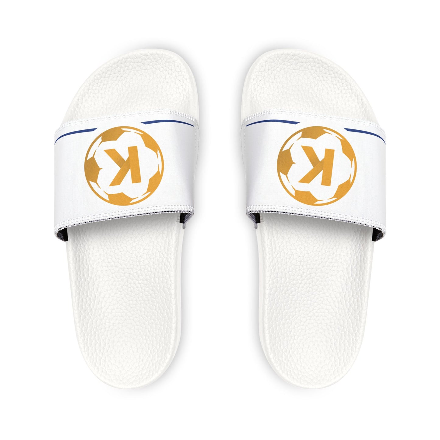 Men's Removable-Strap Sandals with Soccer Design - Casual Summer Footwear