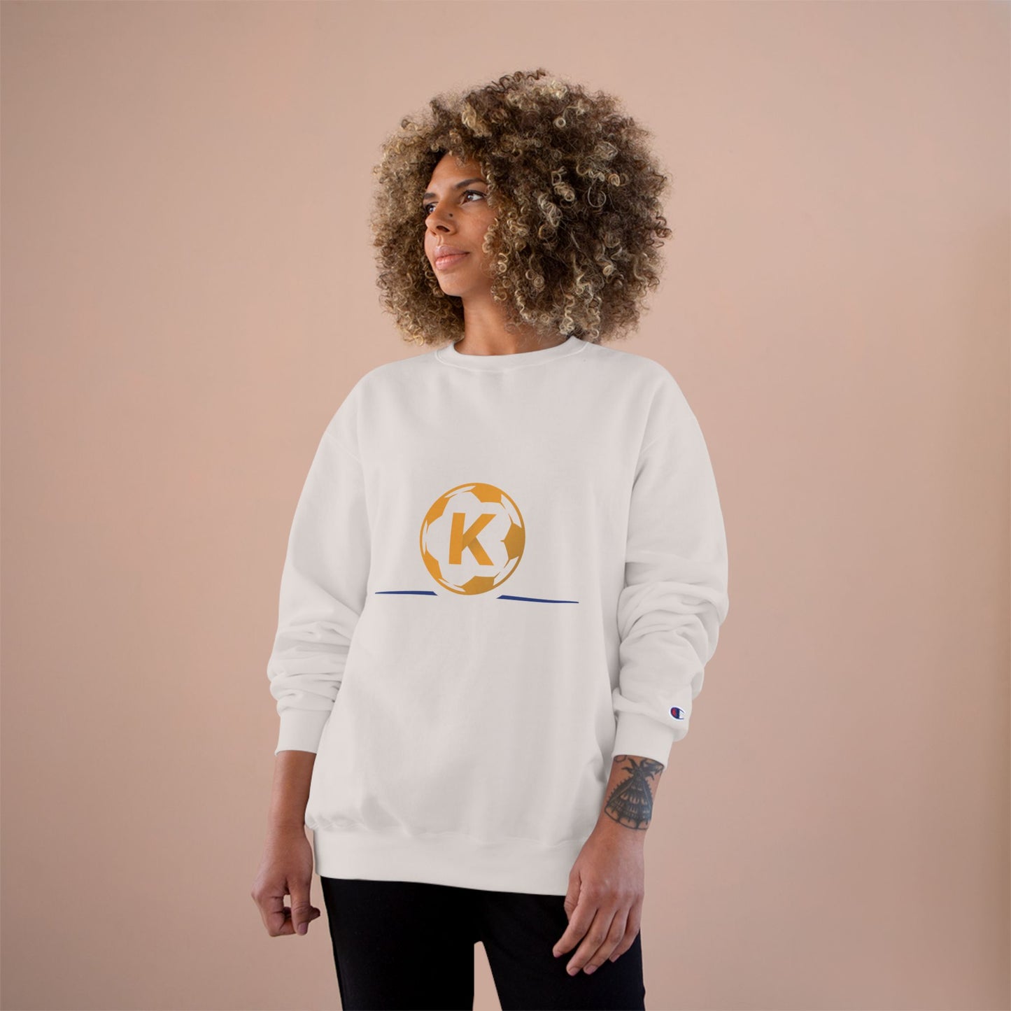 Champion Sweatshirt - Sporty Comfort with K Emblem