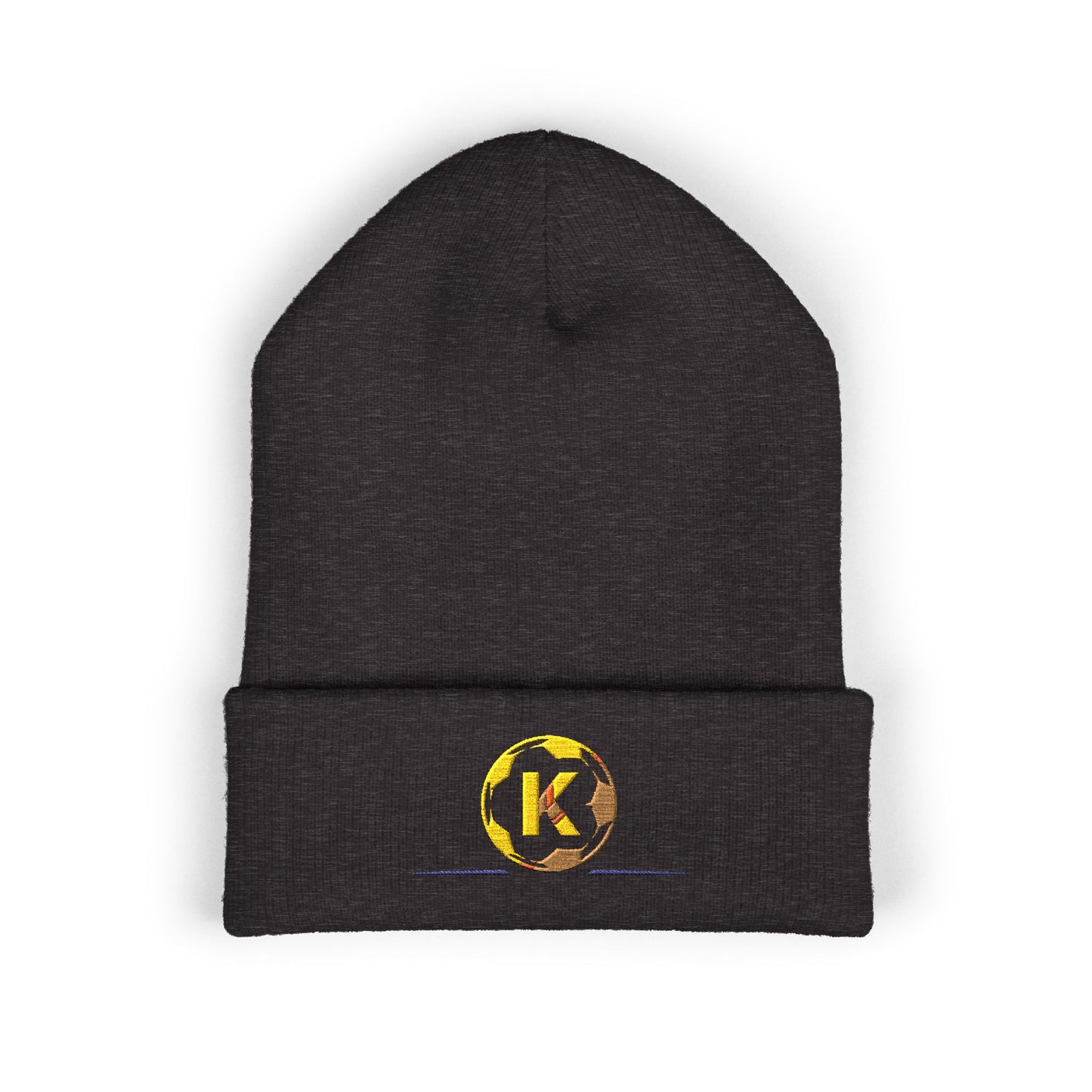 Classic Embroidered Cuffed Beanie for All Seasons