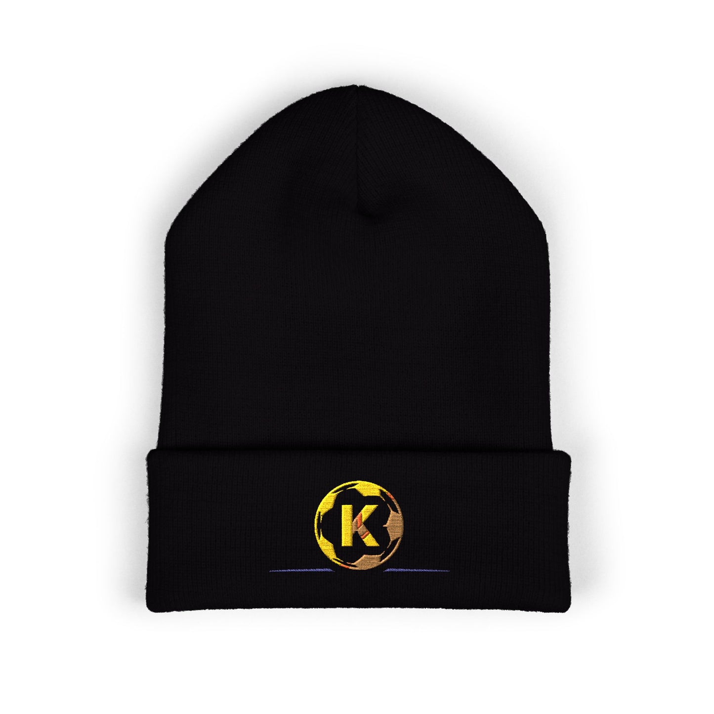 Classic Embroidered Cuffed Beanie for All Seasons