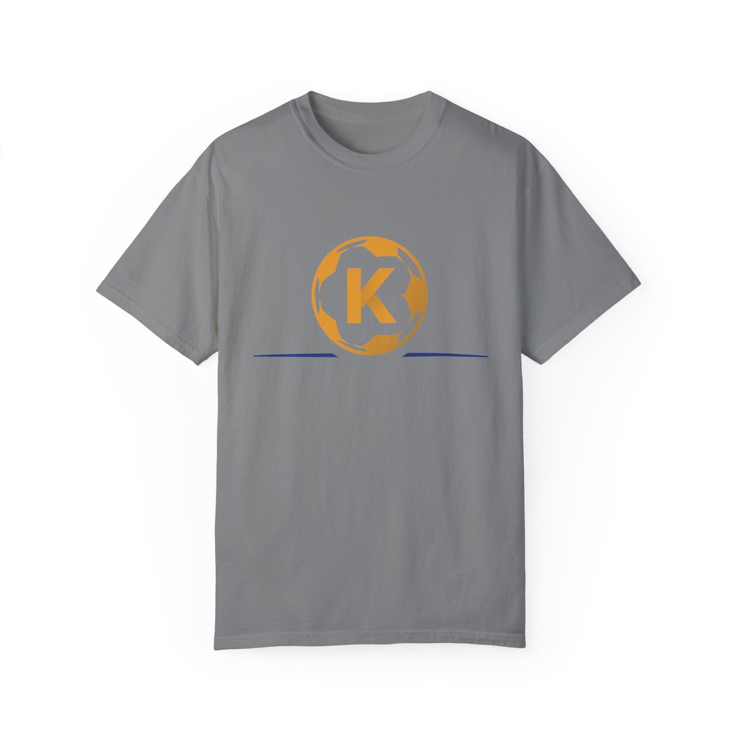 Casual Unisex Garment-Dyed T-Shirt with Logo - Comfortable Everyday Wear