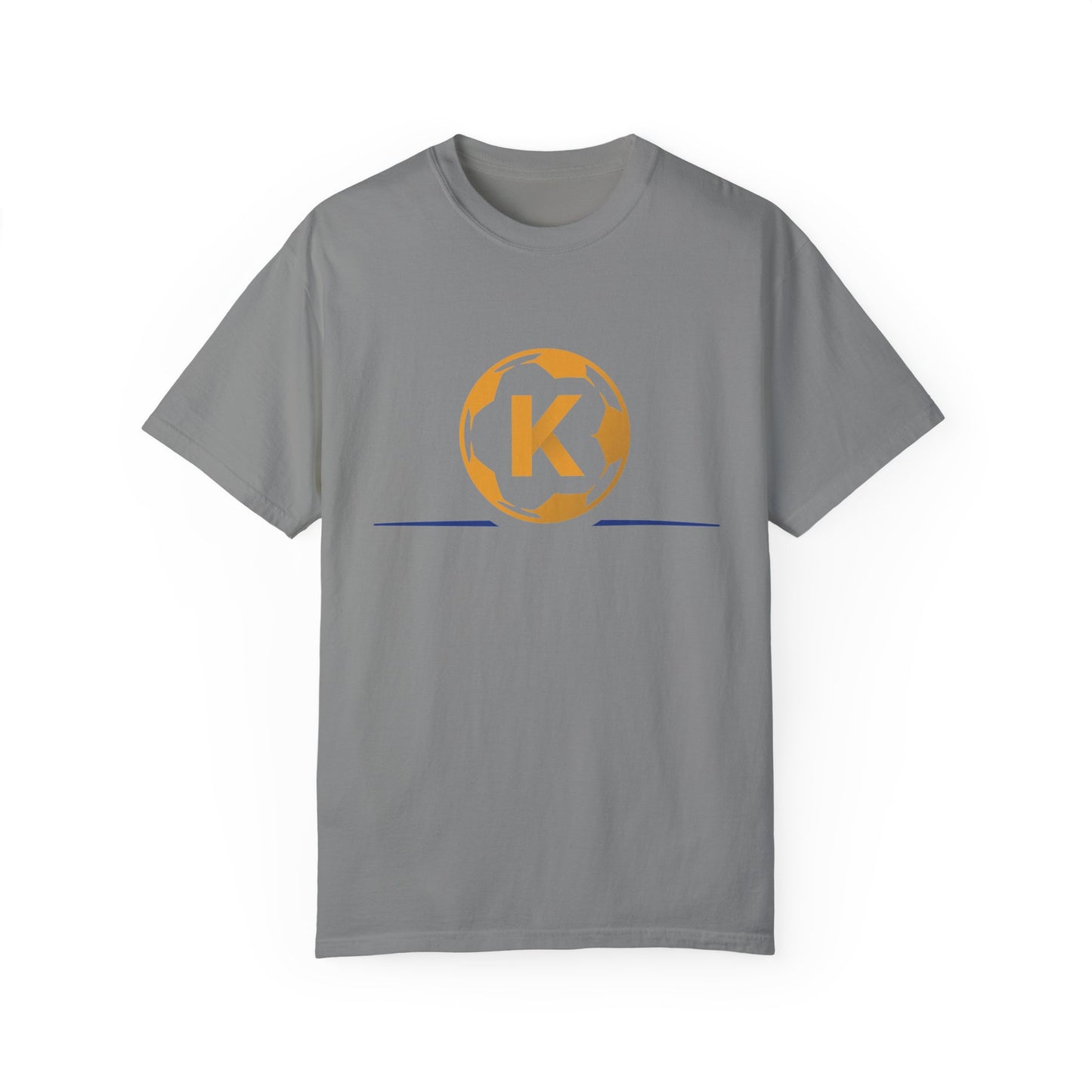 Casual Unisex Garment-Dyed T-Shirt with Logo - Comfortable Everyday Wear