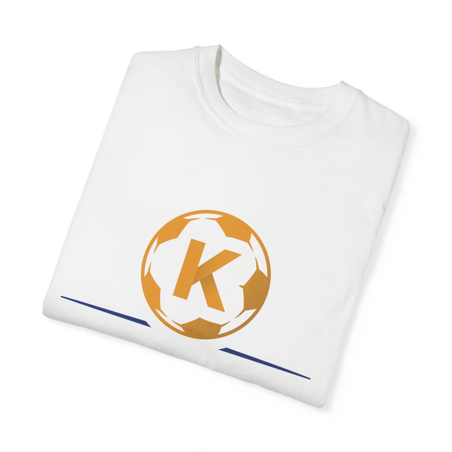 Casual Unisex Garment-Dyed T-Shirt with Logo - Comfortable Everyday Wear