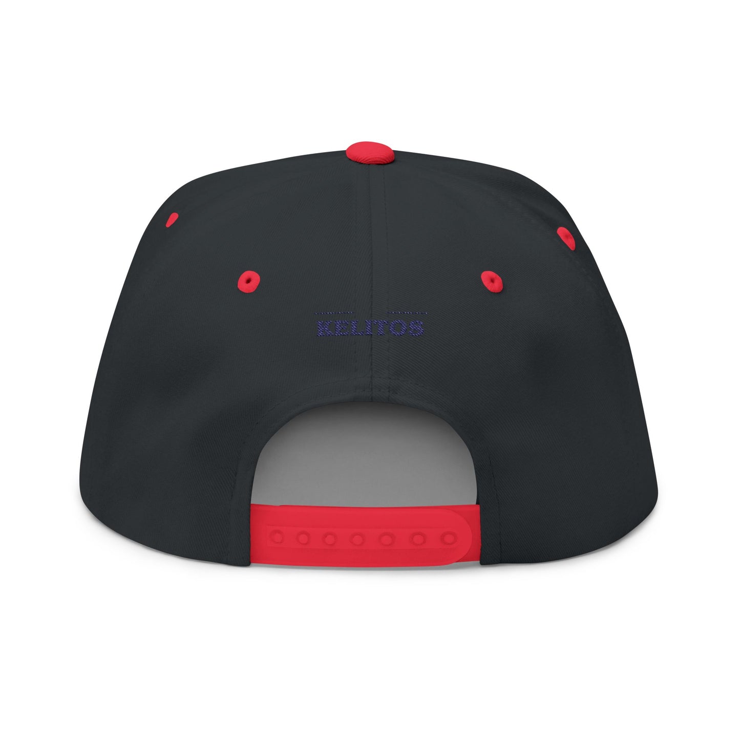 Embroidered Flat Bill Cap - Custom Soccer Design