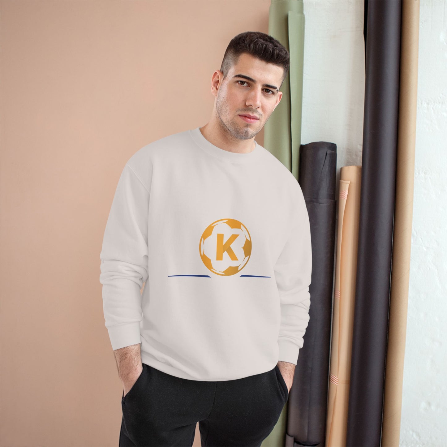 Champion Sweatshirt - Sporty Comfort with K Emblem