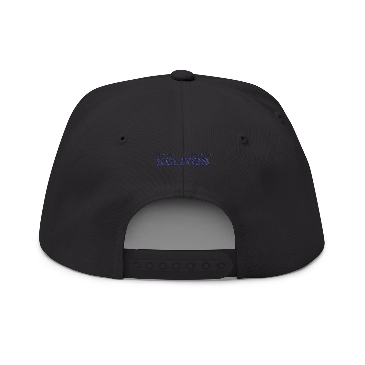 Embroidered Flat Bill Cap - Custom Soccer Design