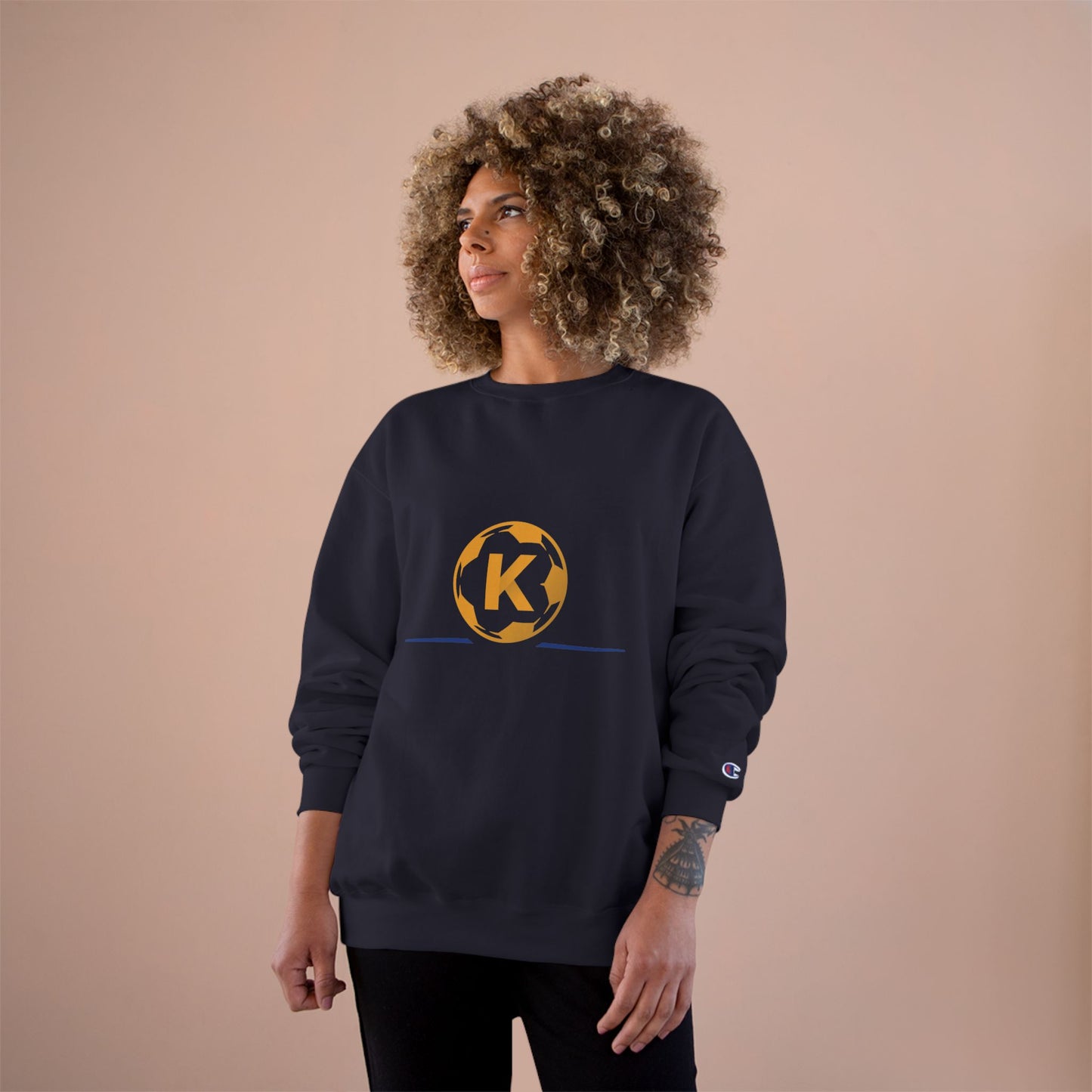 Champion Sweatshirt - Sporty Comfort with K Emblem