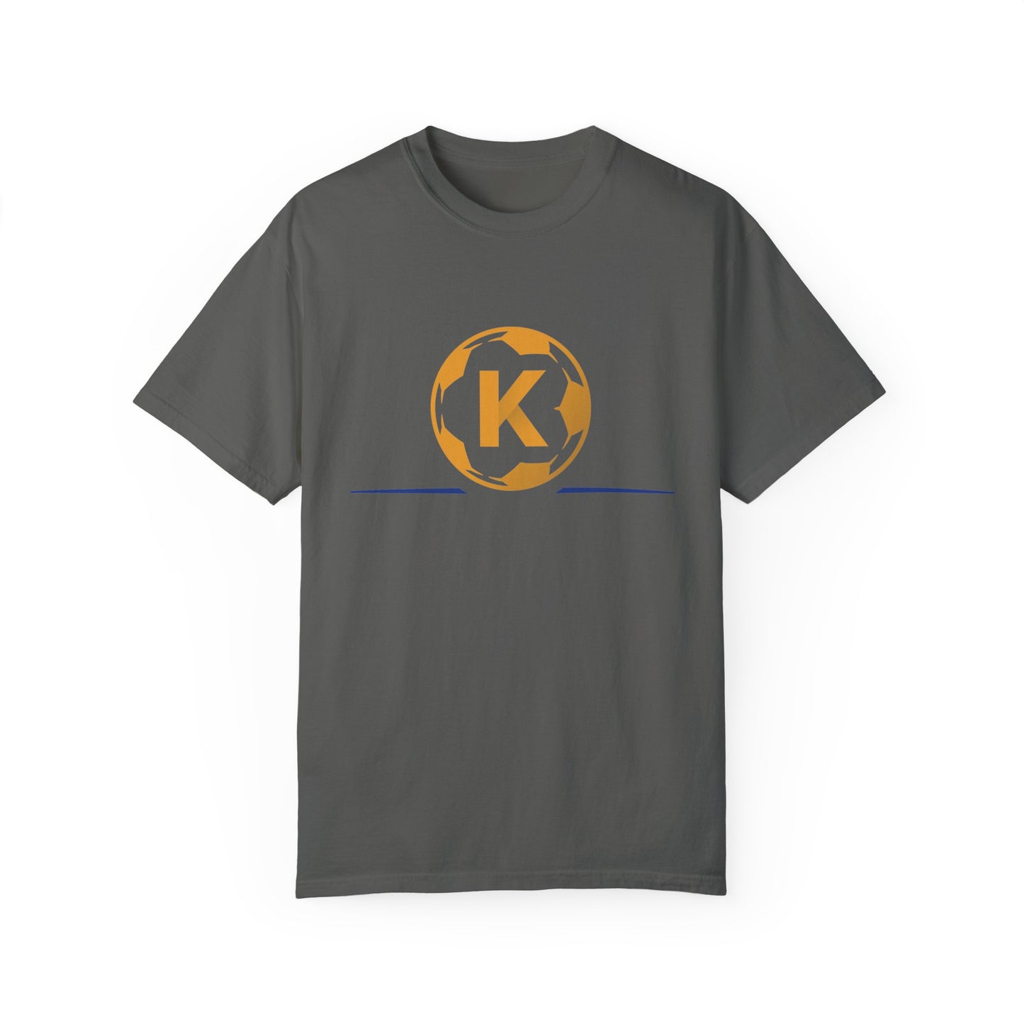 Casual Unisex Garment-Dyed T-Shirt with Logo - Comfortable Everyday Wear
