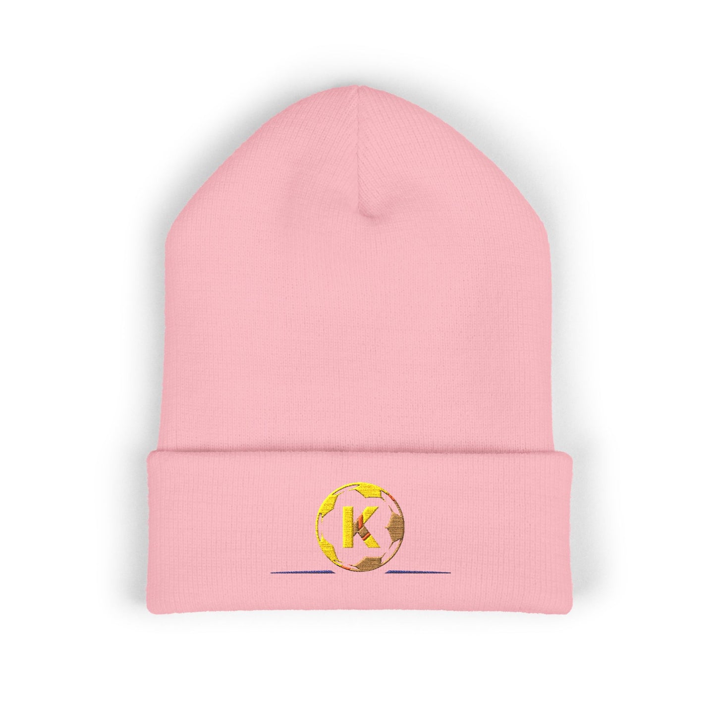 Classic Embroidered Cuffed Beanie for All Seasons
