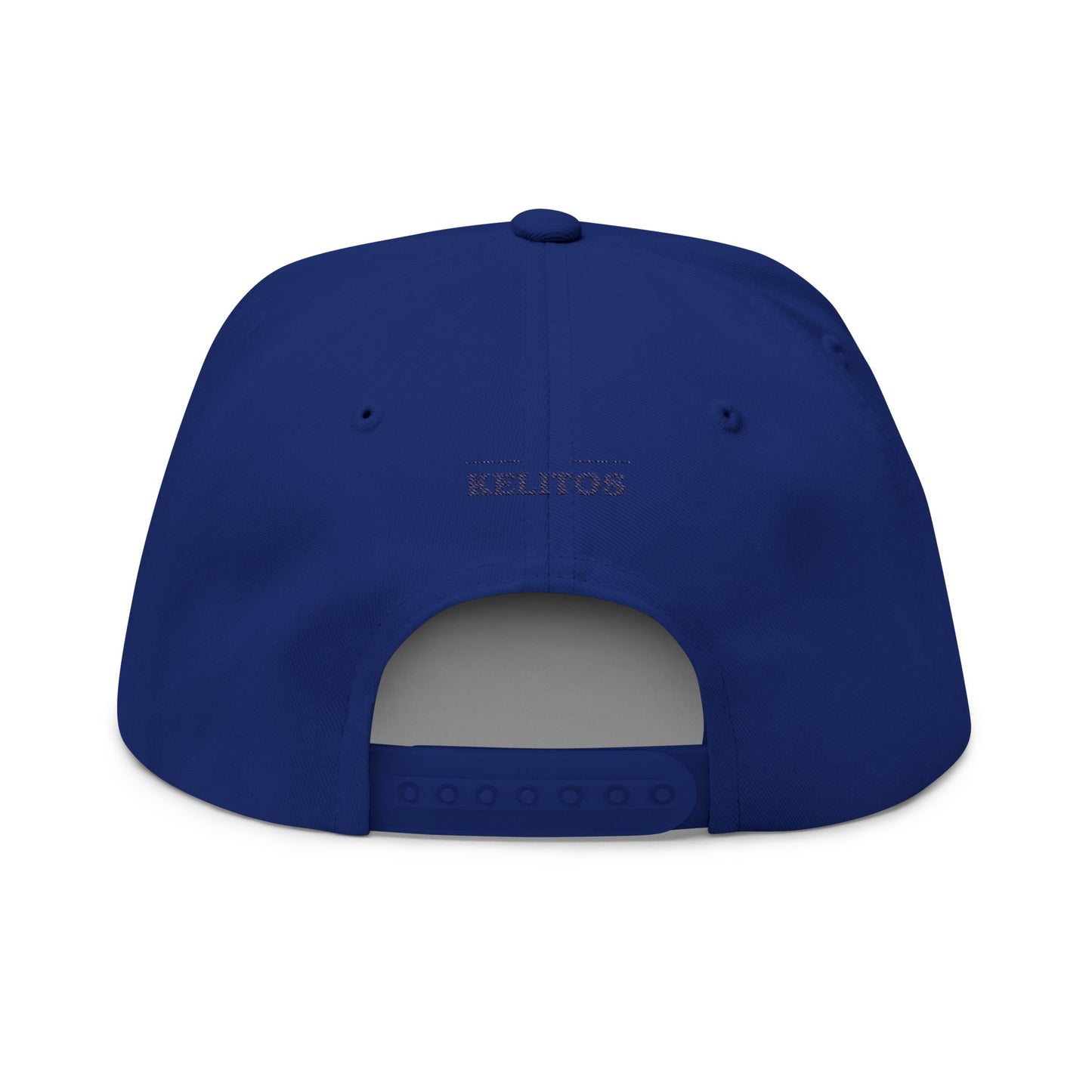 Embroidered Flat Bill Cap - Custom Soccer Design