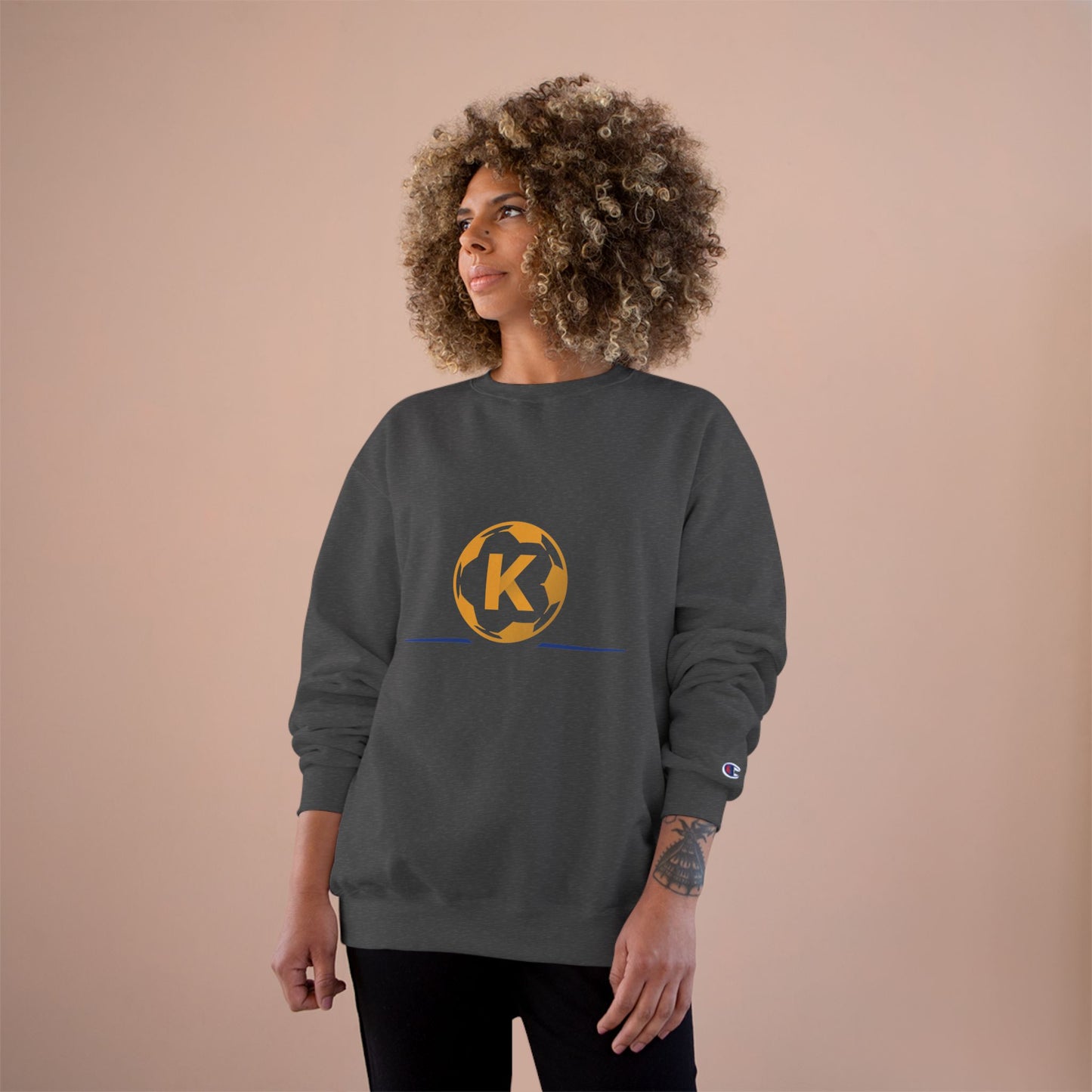 Champion Sweatshirt - Sporty Comfort with K Emblem