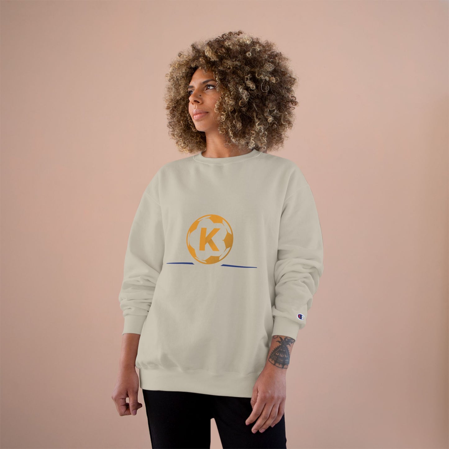 Champion Sweatshirt - Sporty Comfort with K Emblem