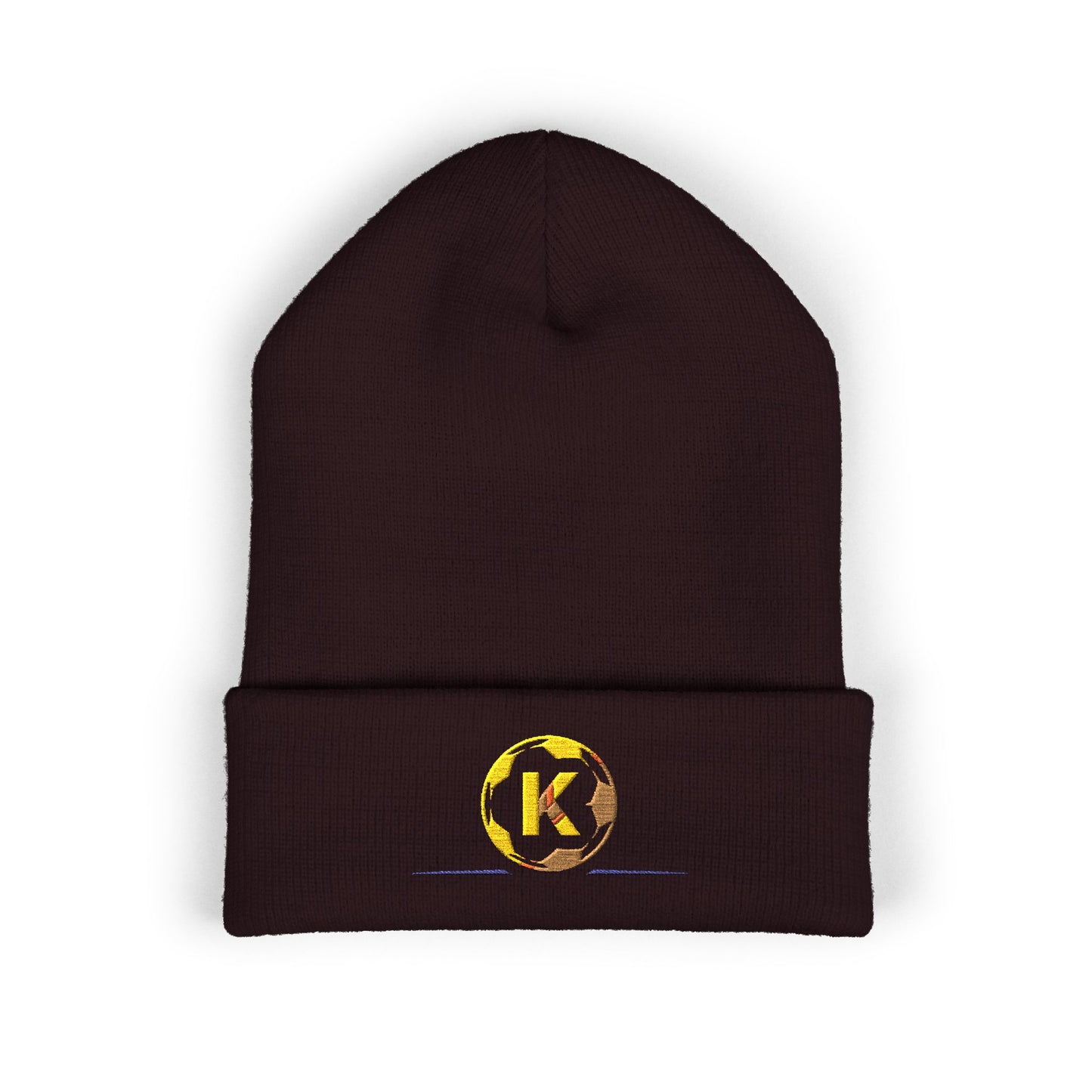 Classic Embroidered Cuffed Beanie for All Seasons