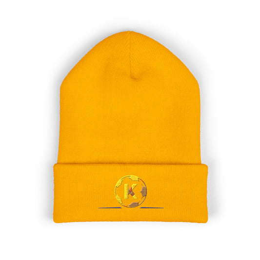 Classic Embroidered Cuffed Beanie for All Seasons