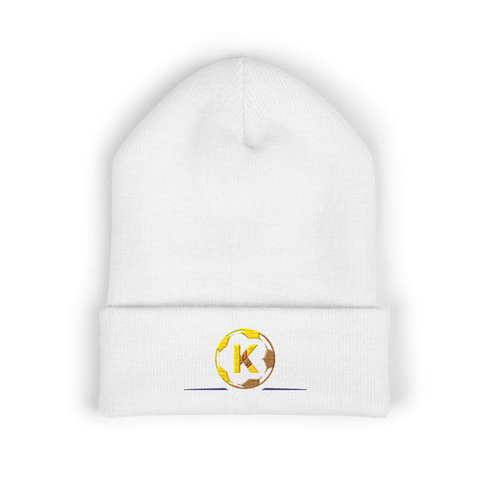 Classic Embroidered Cuffed Beanie for All Seasons
