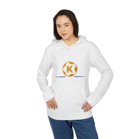 Adidas Unisex Fleece Hoodie with Logo - Comfortable Sportswear for All Seasons