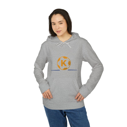 Adidas Unisex Fleece Hoodie with Logo - Comfortable Sportswear for All Seasons