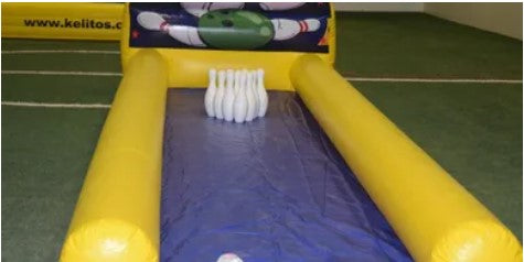 Inflatable Bowling Alley game